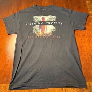 Casting Crowns The Very Next Thing Tour Band Tee Black Christian M